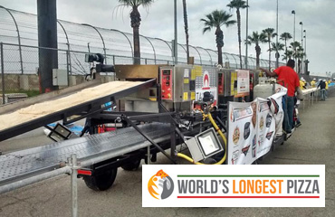 World’s longest pizza